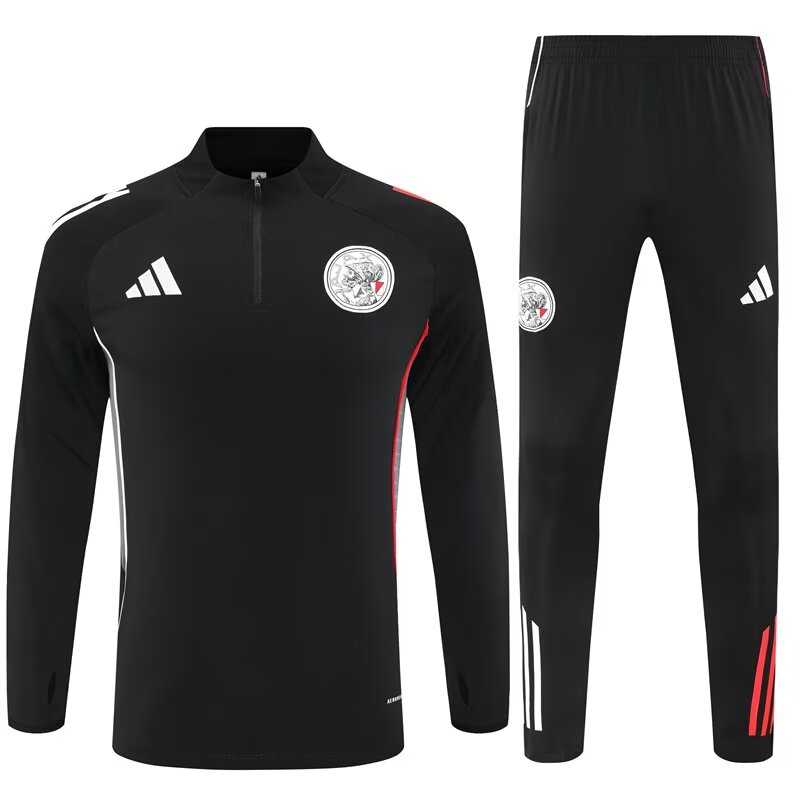 AAA Quality Ajax 25/26 Tracksuit - Black